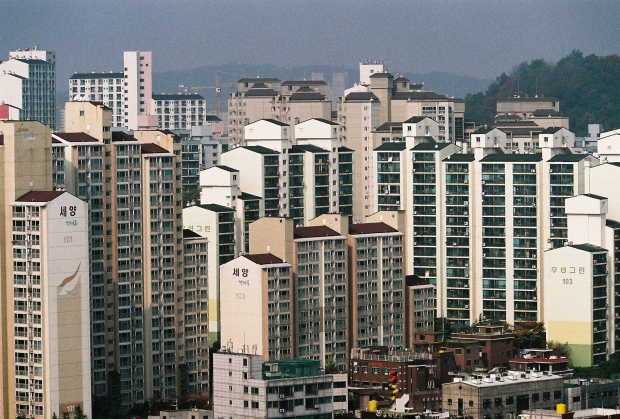 High Rise Apartments in Seoul, South Korea