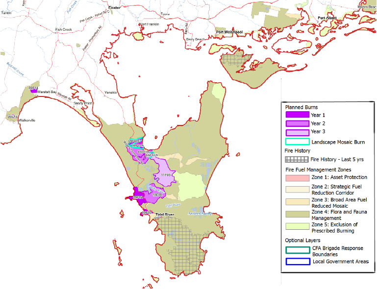 Wilsons Promontory Map