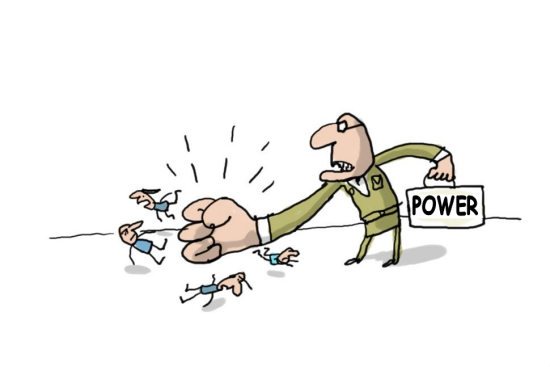 Dessin de Jacques Azam https://www.1jour1actu.com/monde/cest-quoi-un-dictateur
